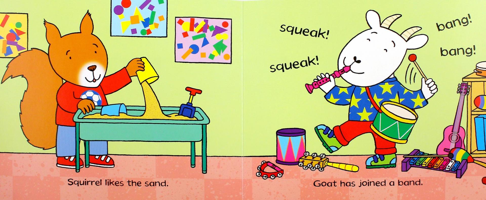 Иллюстрация 1 из 25 для Goat Goes to Playgroup. Board book - Julia Donaldson | Лабиринт - книги. Источник: Лабиринт