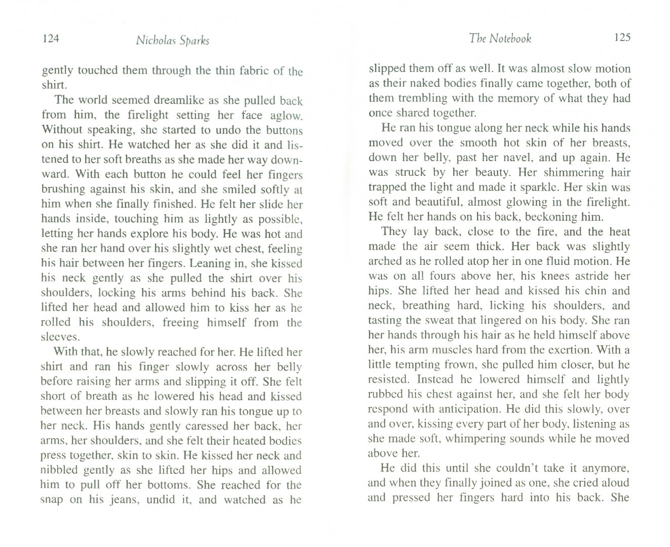Иллюстрация 1 из 6 для The Notebook - Nicholas Sparks | Лабиринт - книги. Источник: Лабиринт