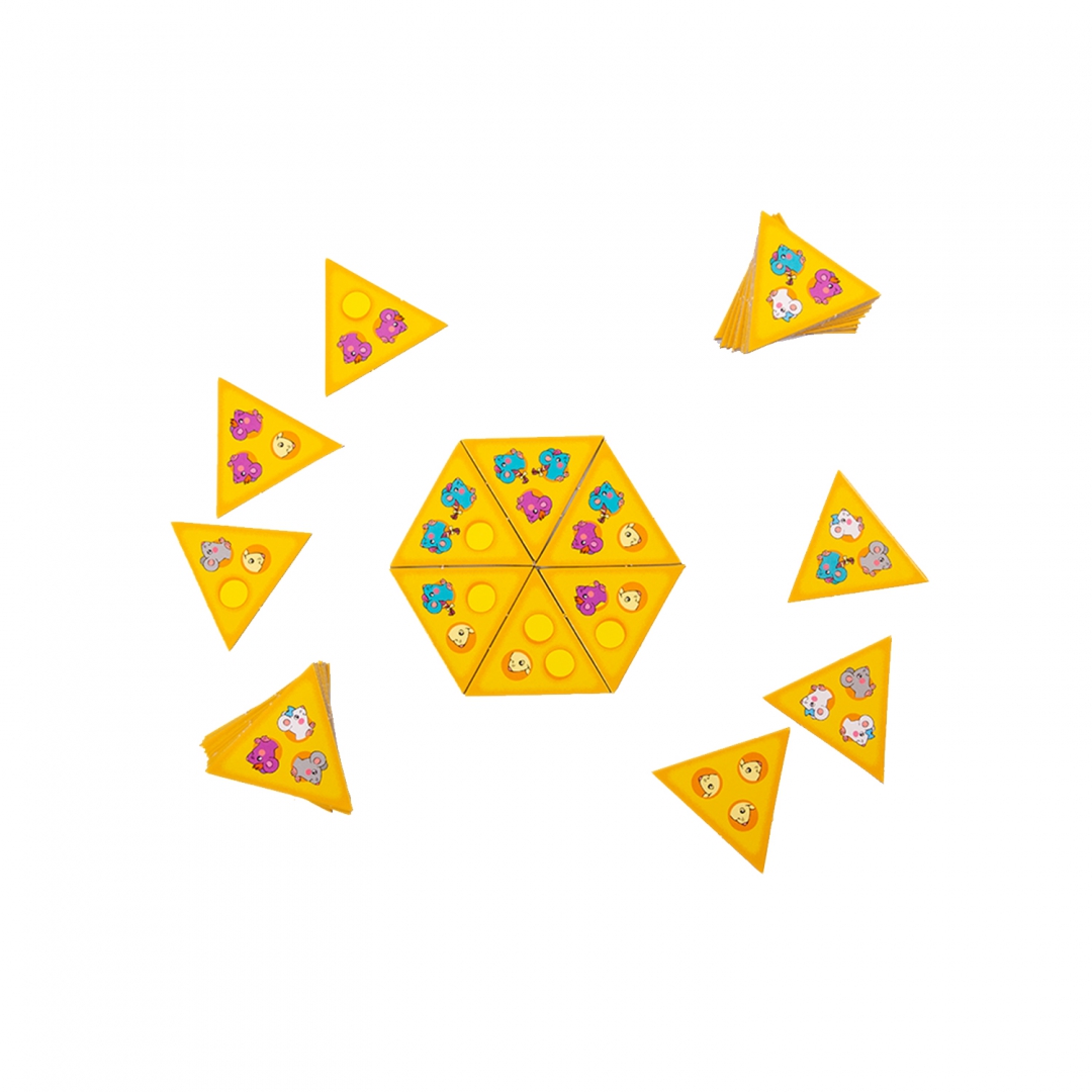 Иллюстрация 3 из 18 для Треугольное домино. Мышки-малышки (2535) | Лабиринт - игрушки. Источник: Лабиринт