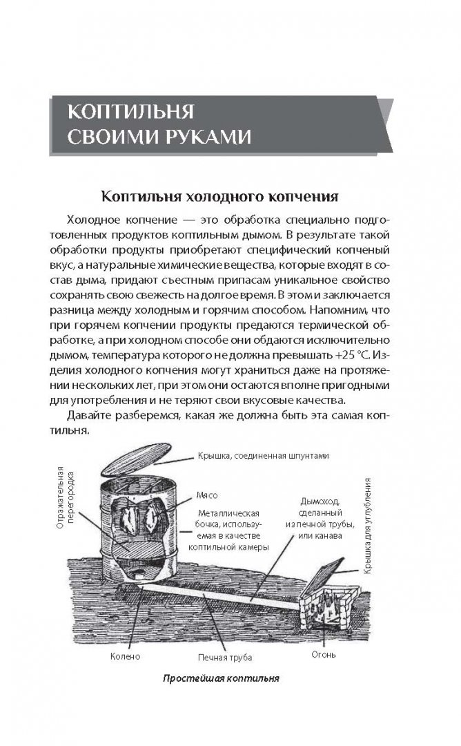 Иллюстрация 7 из 10 для Дачная коптильня: от возведения коптильни до правильного приготовления и хранения продуктов - Антон Козлов | Лабиринт - книги. Источник: Лабиринт