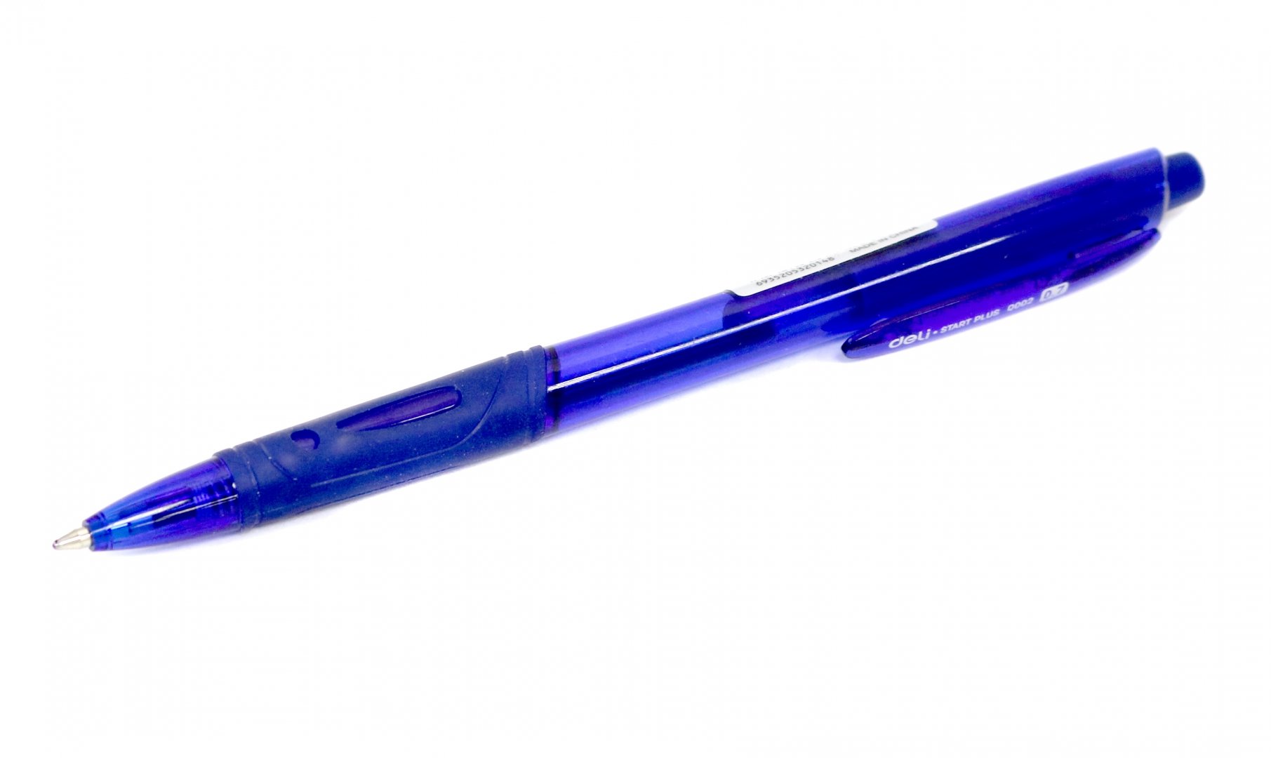 Иллюстрация 1 из 6 для Ручка шариковая автоматическая "Deli" (0,7 мм, синий) (EQ00230) | Лабиринт - канцтовы. Источник: Лабиринт