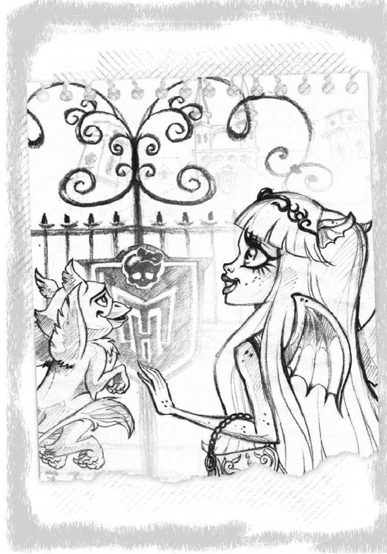 Иллюстрация 6 из 28 для Школа монстров. Лучшие подруги - Гитти Данешвари | Лабиринт - книги. Источник: Лабиринт