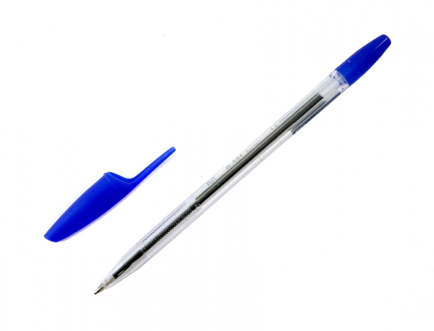 Иллюстрация 1 из 4 для Ручка шариковая "B-301" (1,0 мм, синяя) (R 3857) | Лабиринт - канцтовы. Источник: Лабиринт