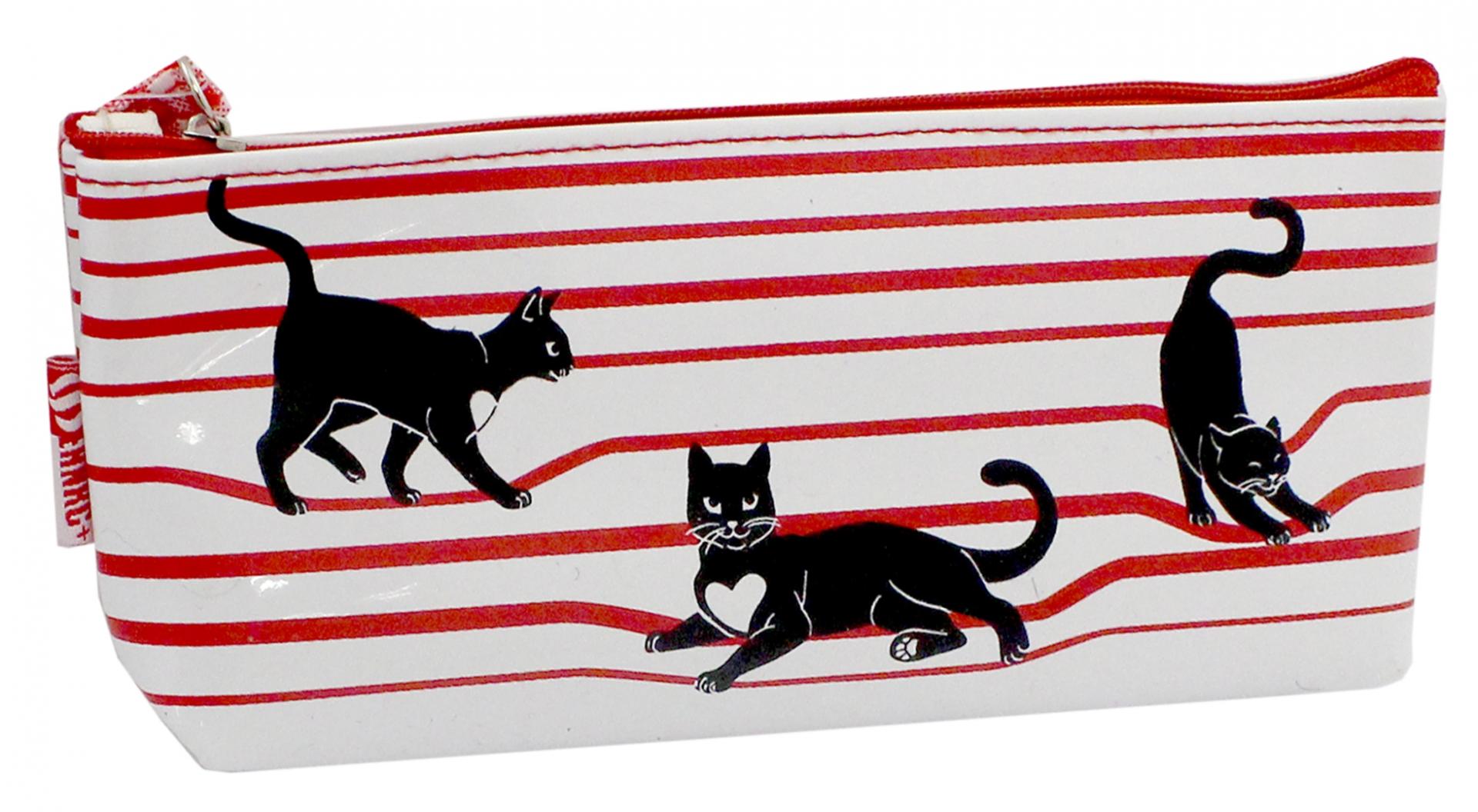 Иллюстрация 1 из 6 для Пенал школьный "Коты" (46335) | Лабиринт - канцтовы. Источник: Лабиринт