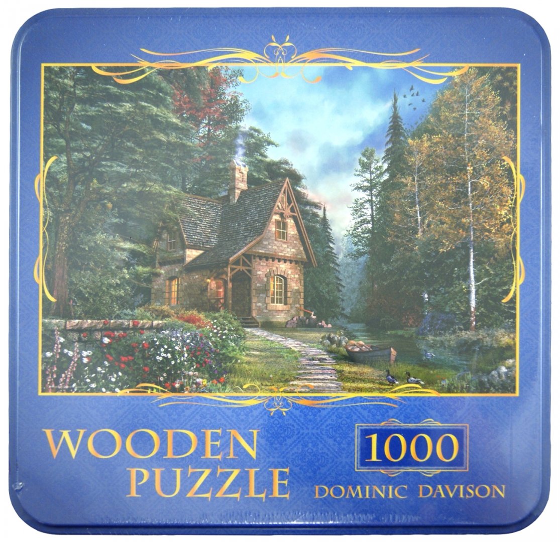 Иллюстрация 1 из 16 для Puzzle-1000 "Дом в лесу, Dominic Davison" (10035) | Лабиринт - игрушки. Источник: Лабиринт
