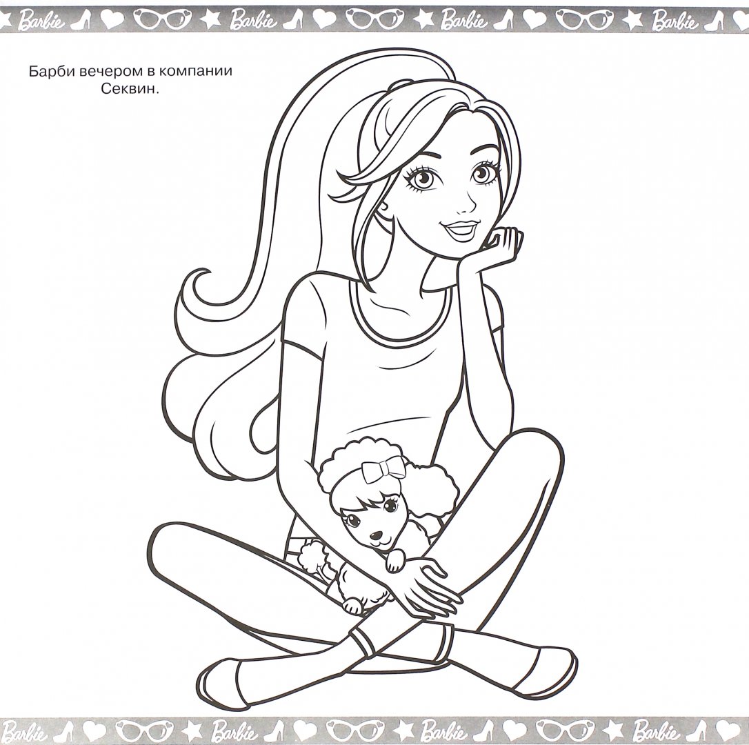 Иллюстрация 1 из 45 для Барби. Мега-раскраска с наклейками (№1604) | Лабиринт - книги. Источник: Лабиринт