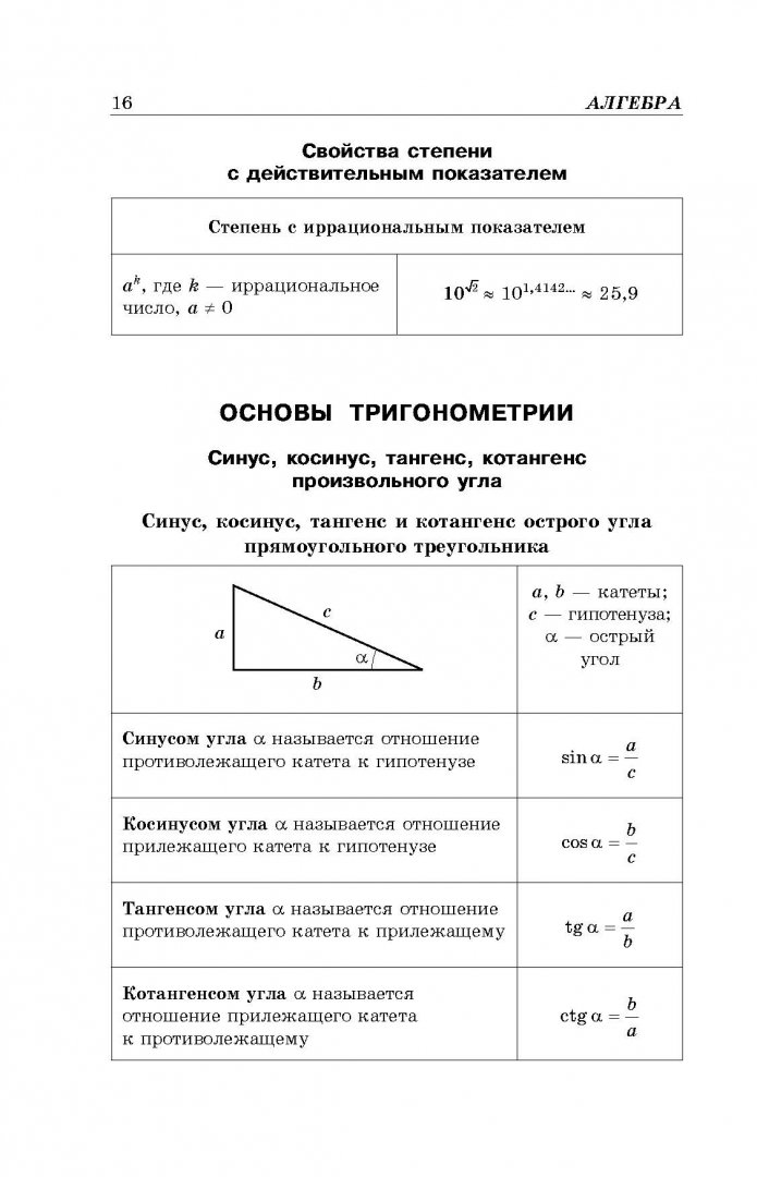 Иллюстрация 13 из 27 для Математика в схемах и таблицах - Ирина Третьяк | Лабиринт - книги. Источник: Лабиринт